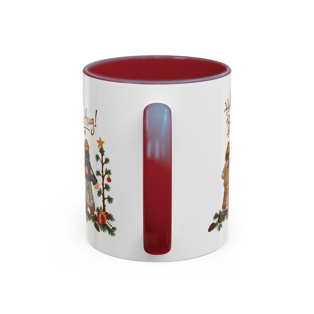 Hah! Bum Hug! – Accent Coffee Mug