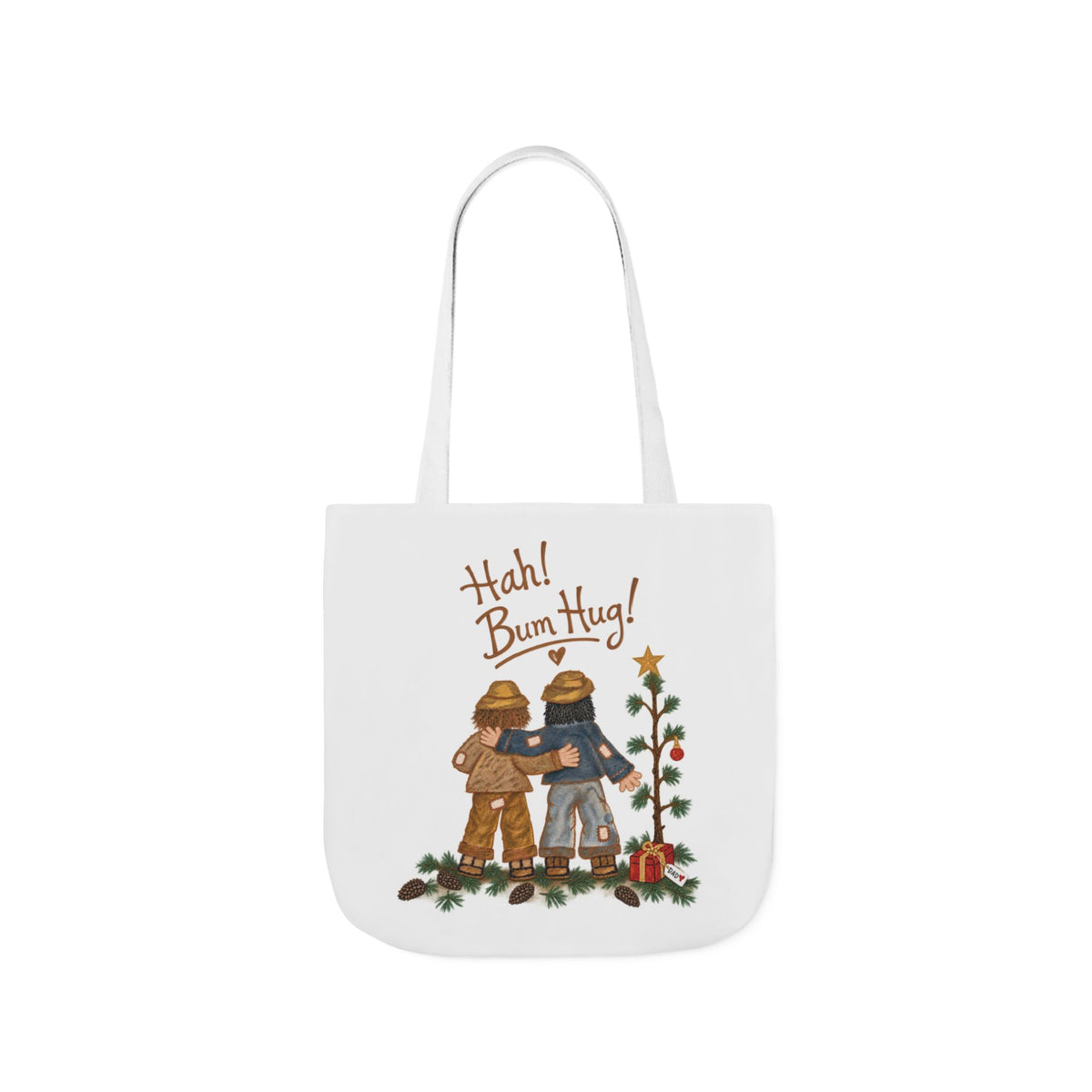 Hah! Bum Hug! – Canvas Tote Bag