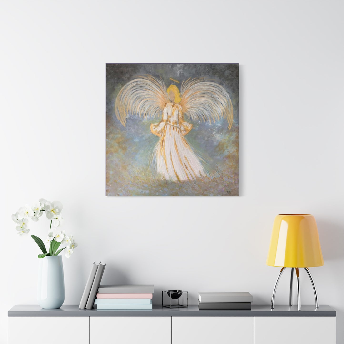 Angel of Remembrance  -  Memorial Angel Art Print
