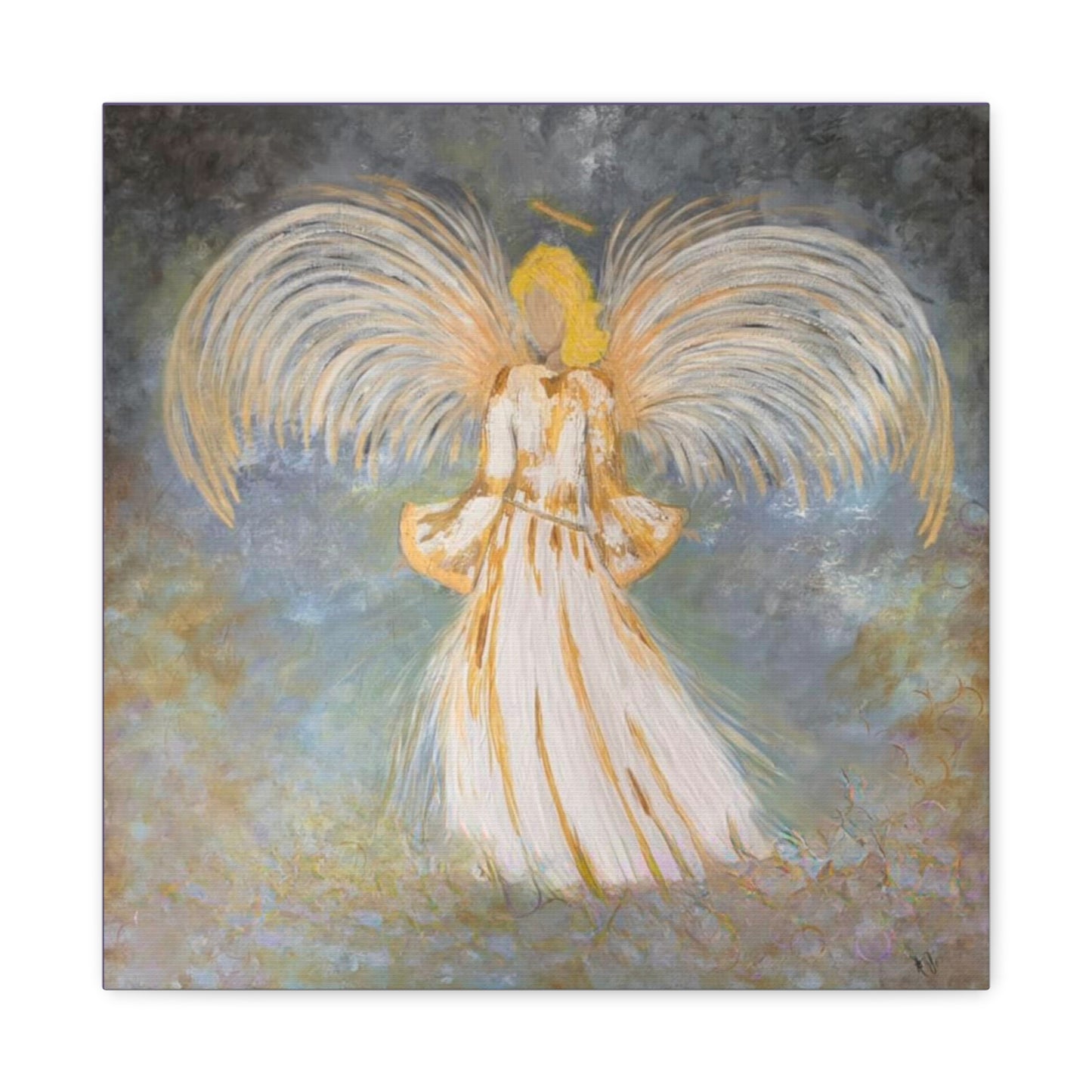 Angel of Remembrance  -  Memorial Angel Art Print