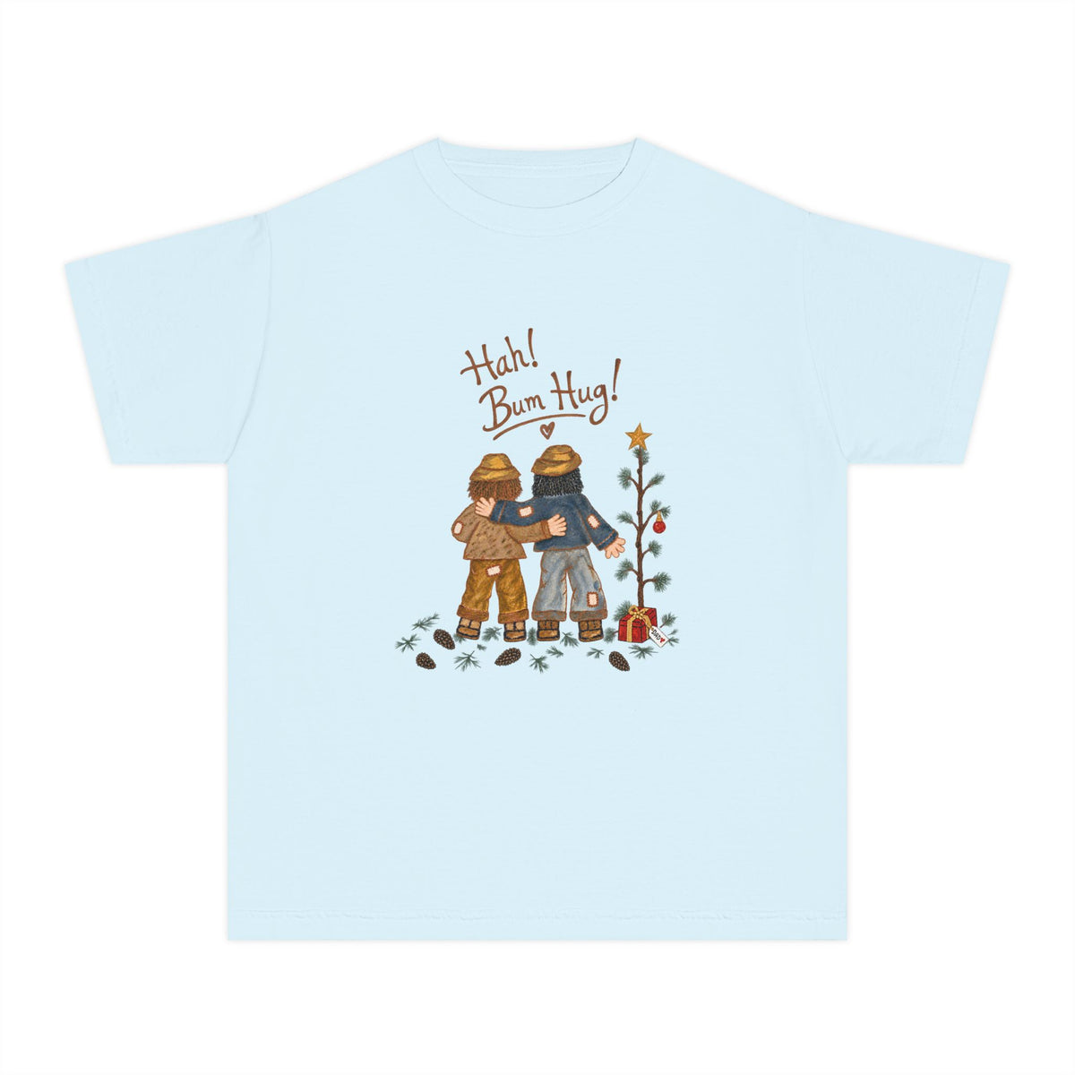 Hah! Bum Hug! – Youth Midweight T-Shirt