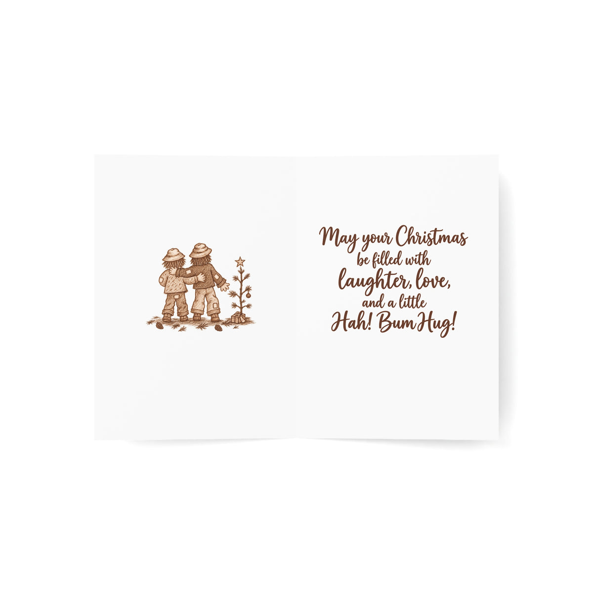 Hah! Bum Hug! – Christmas Greeting Card