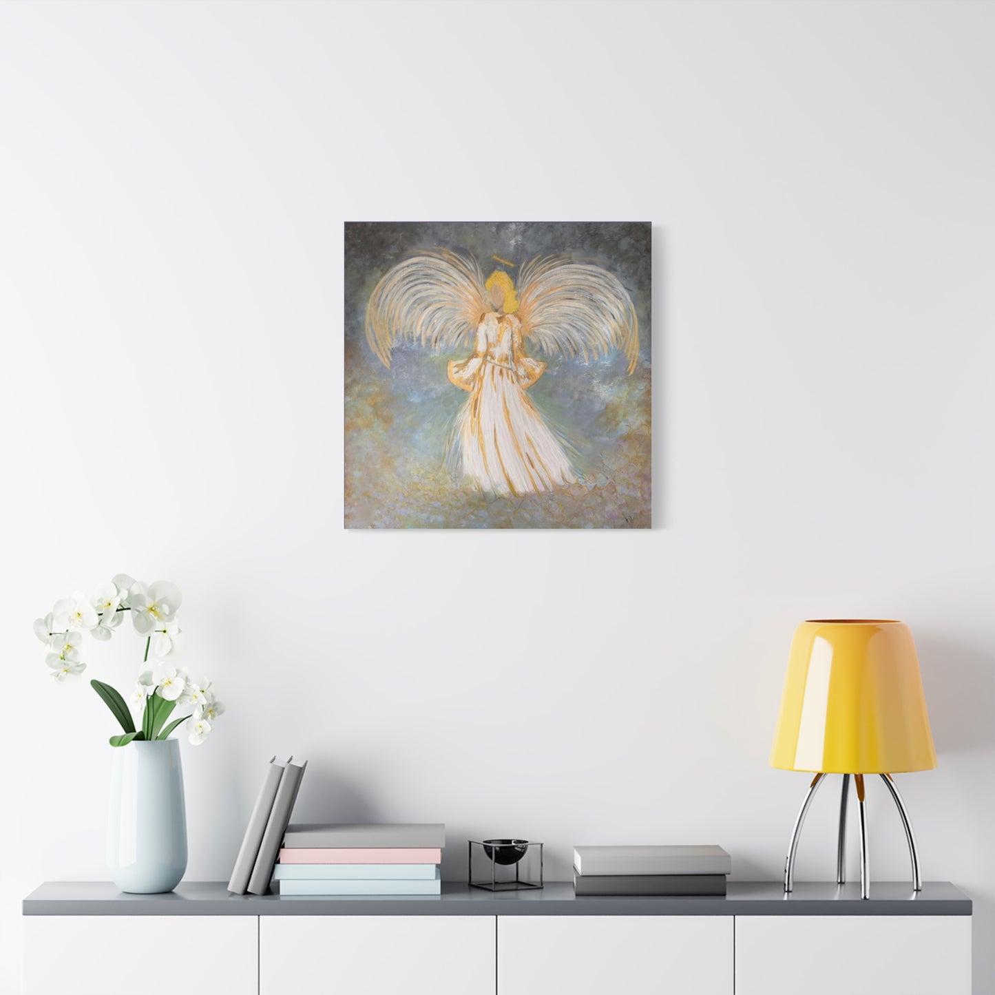 Angel of Remembrance  -  Memorial Angel Art Print