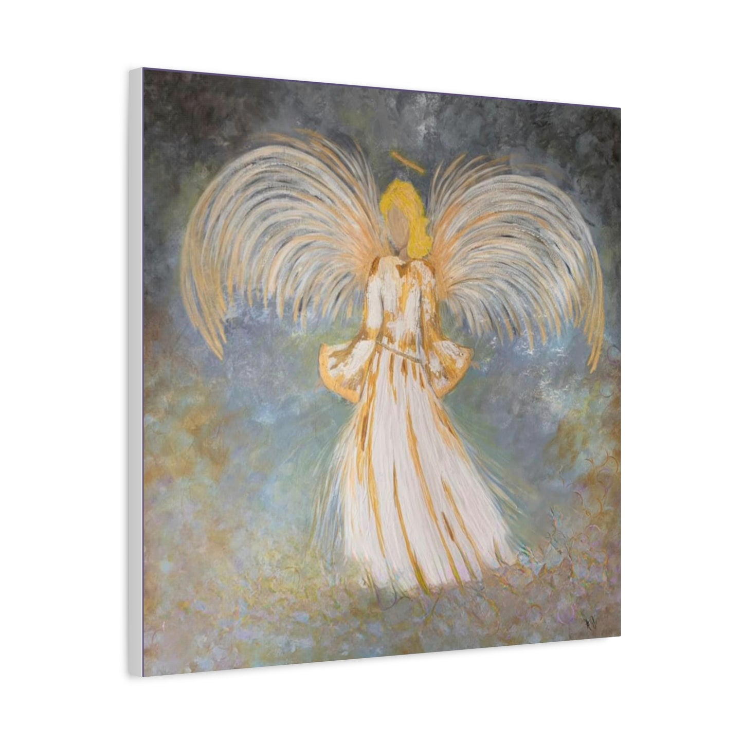 Angel of Remembrance  -  Memorial Angel Art Print