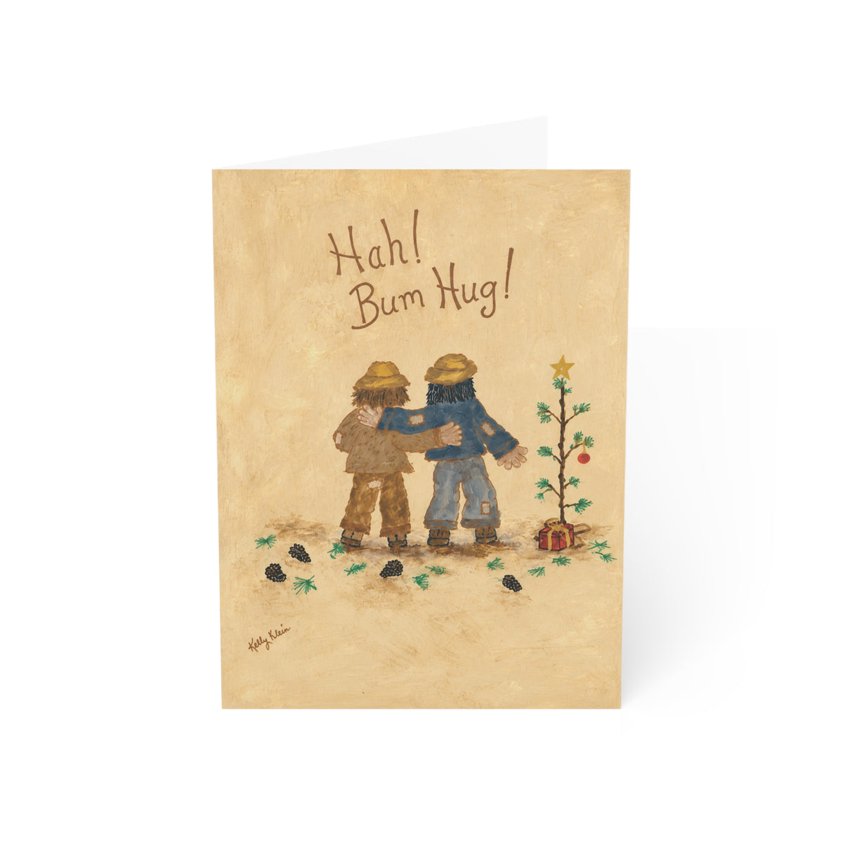 Hah! Bum Hug! – Christmas Greeting Card