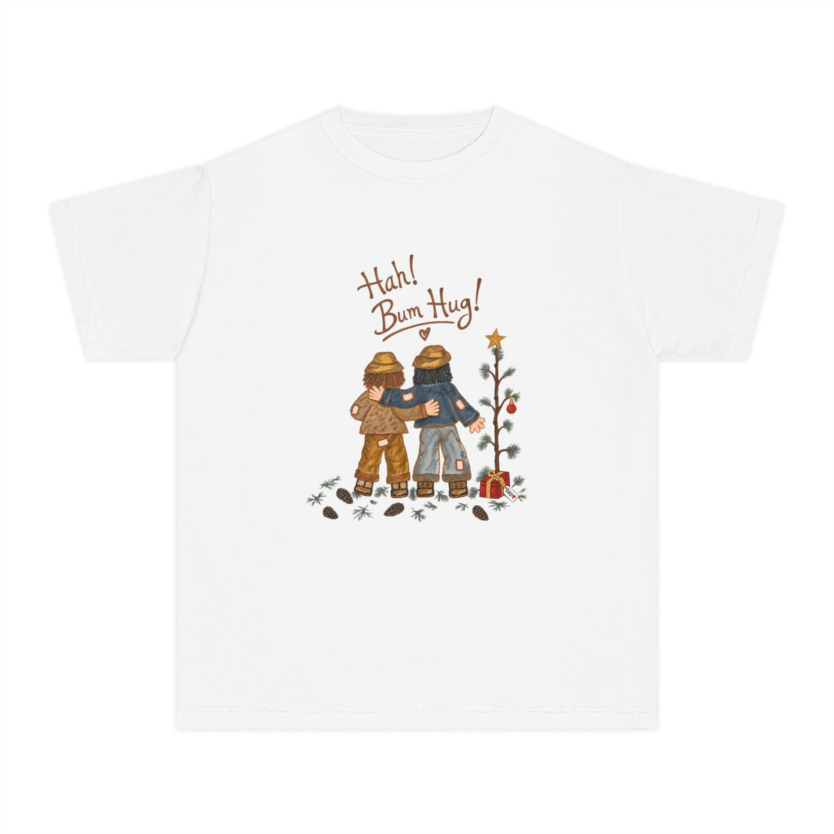 Hah! Bum Hug! – Youth Midweight T-Shirt