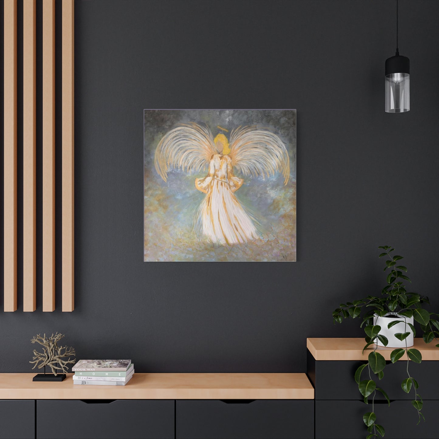 Angel of Remembrance  -  Memorial Angel Art Print