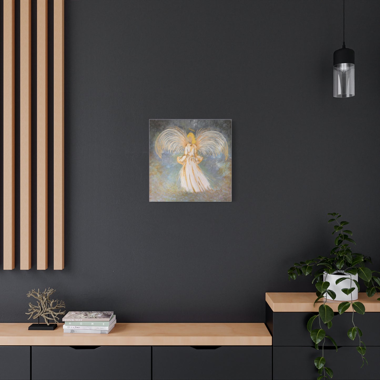 Angel of Remembrance  -  Memorial Angel Art Print