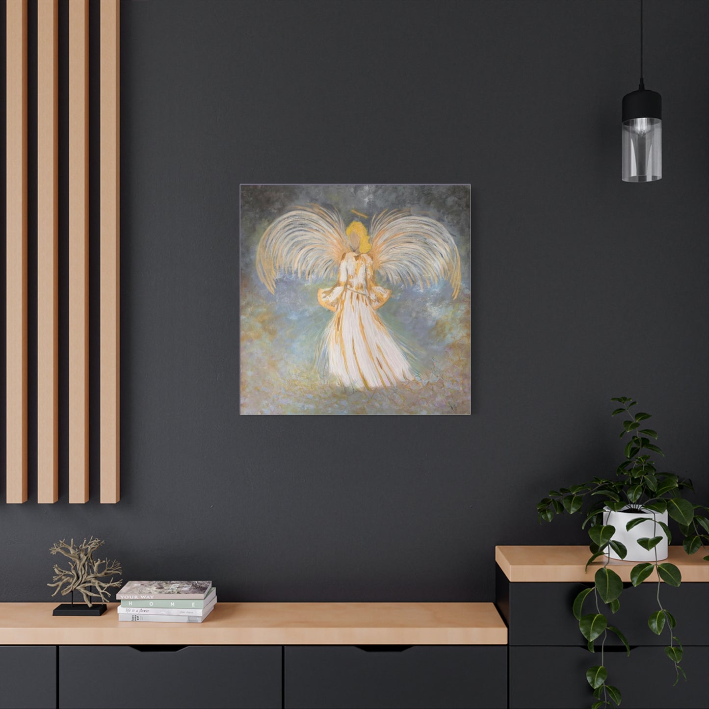 Angel of Remembrance  -  Memorial Angel Art Print