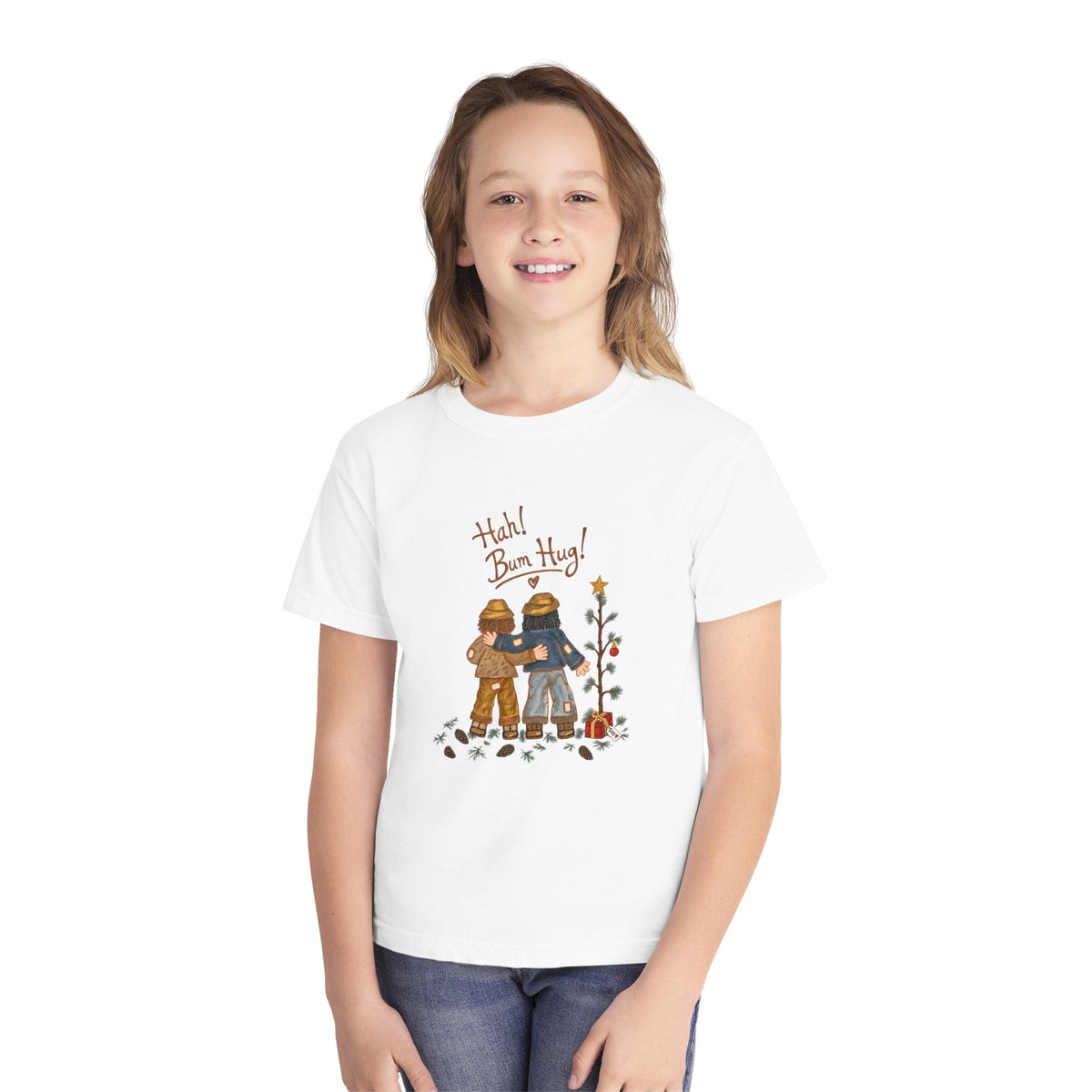Hah! Bum Hug! – Youth Midweight T-Shirt
