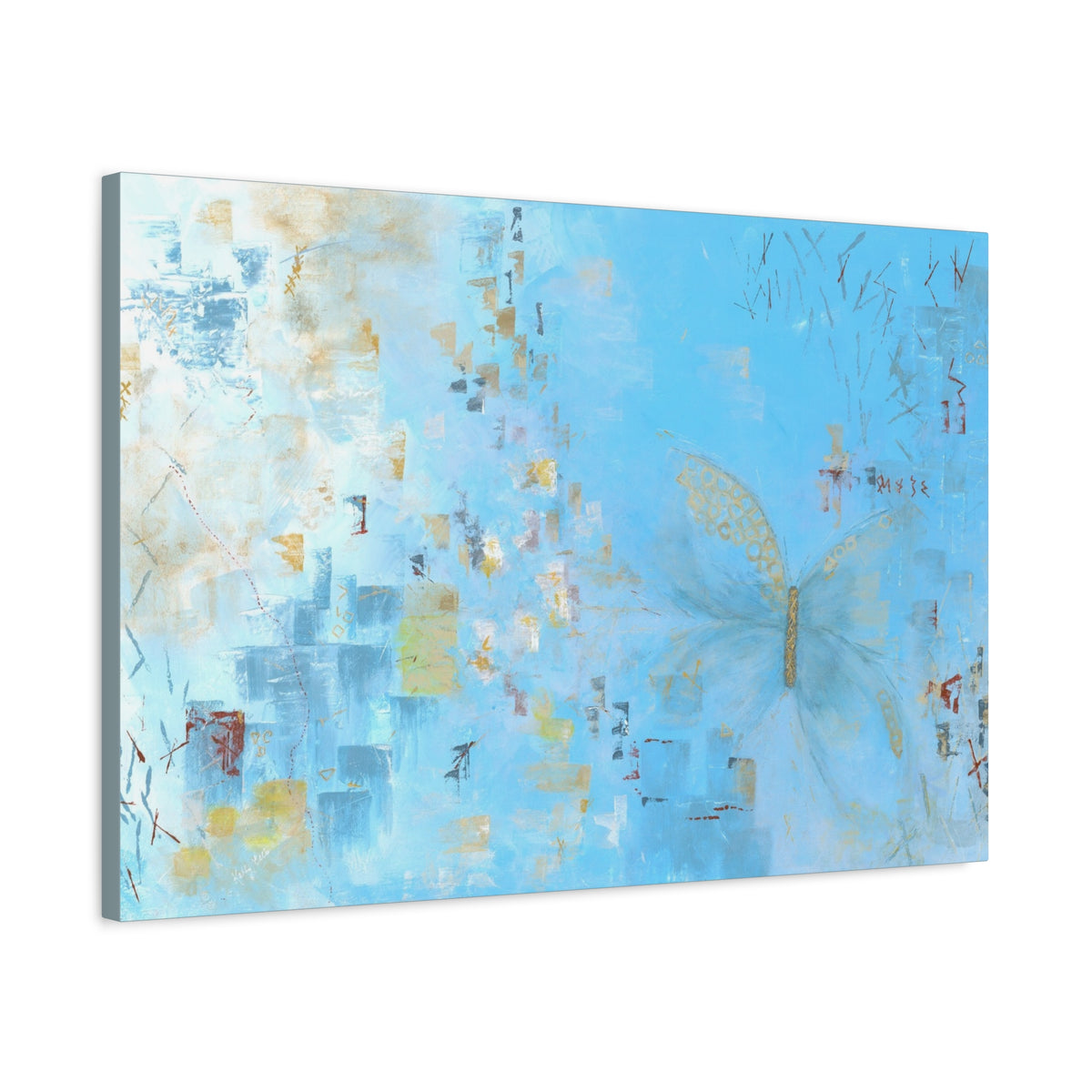Out of the Ruins — Abstract Butterfly Art Print