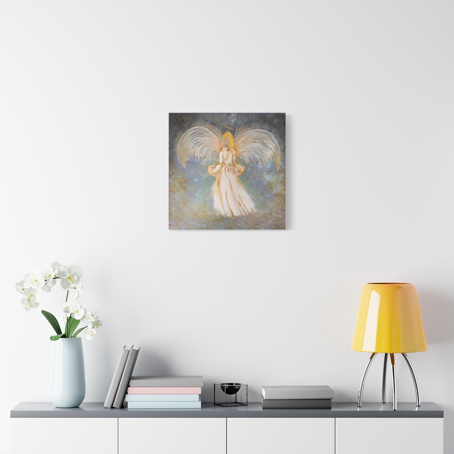 Angel of Remembrance  -  Memorial Angel Art Print