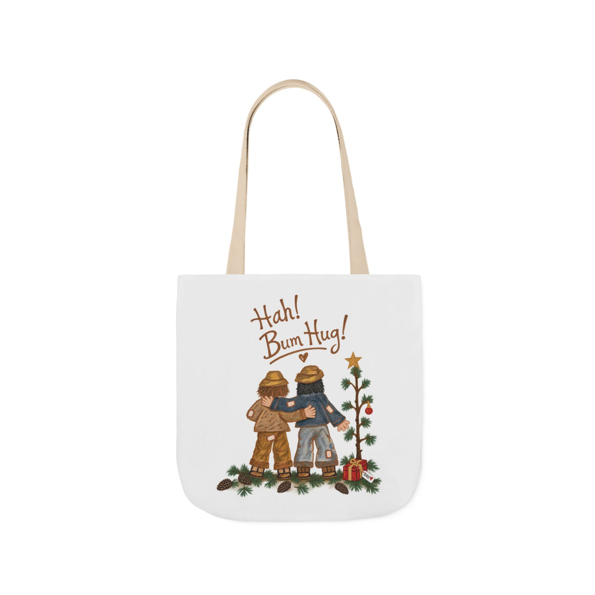 Hah! Bum Hug! – Canvas Tote Bag