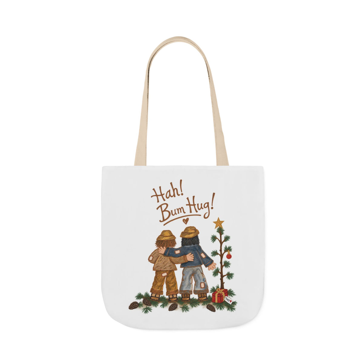 Hah! Bum Hug! – Canvas Tote Bag