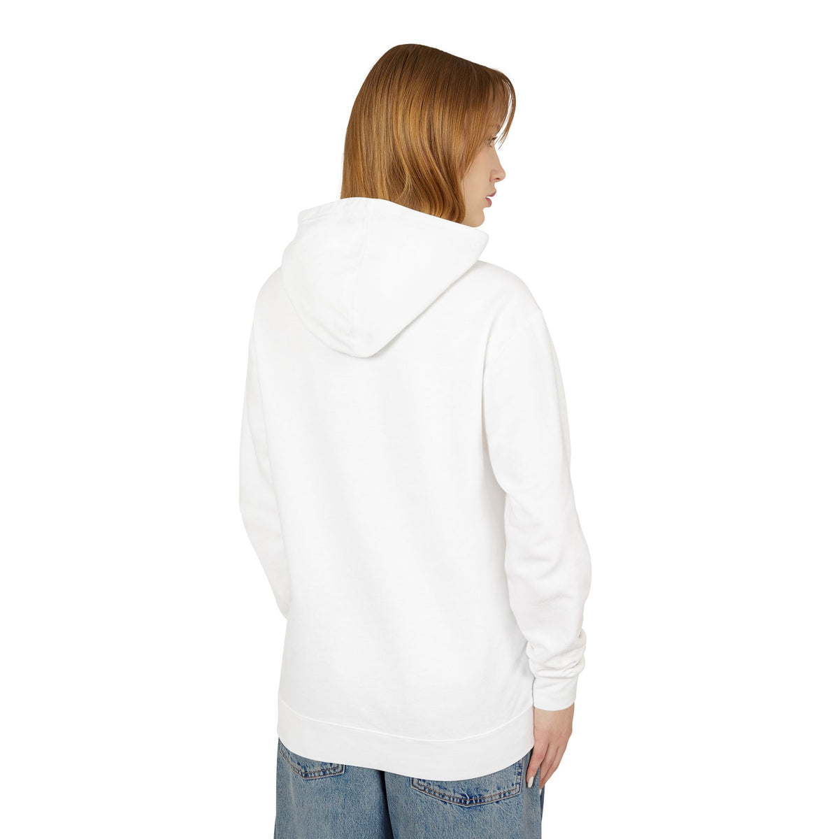Hah! Bum Hug! Lightweight Christmas Hoodie | Ellis Art Studio