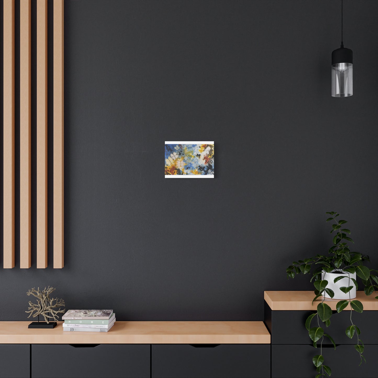 Flight Through Chaos - Abstract Canvas Wall Art (Gallery Style)