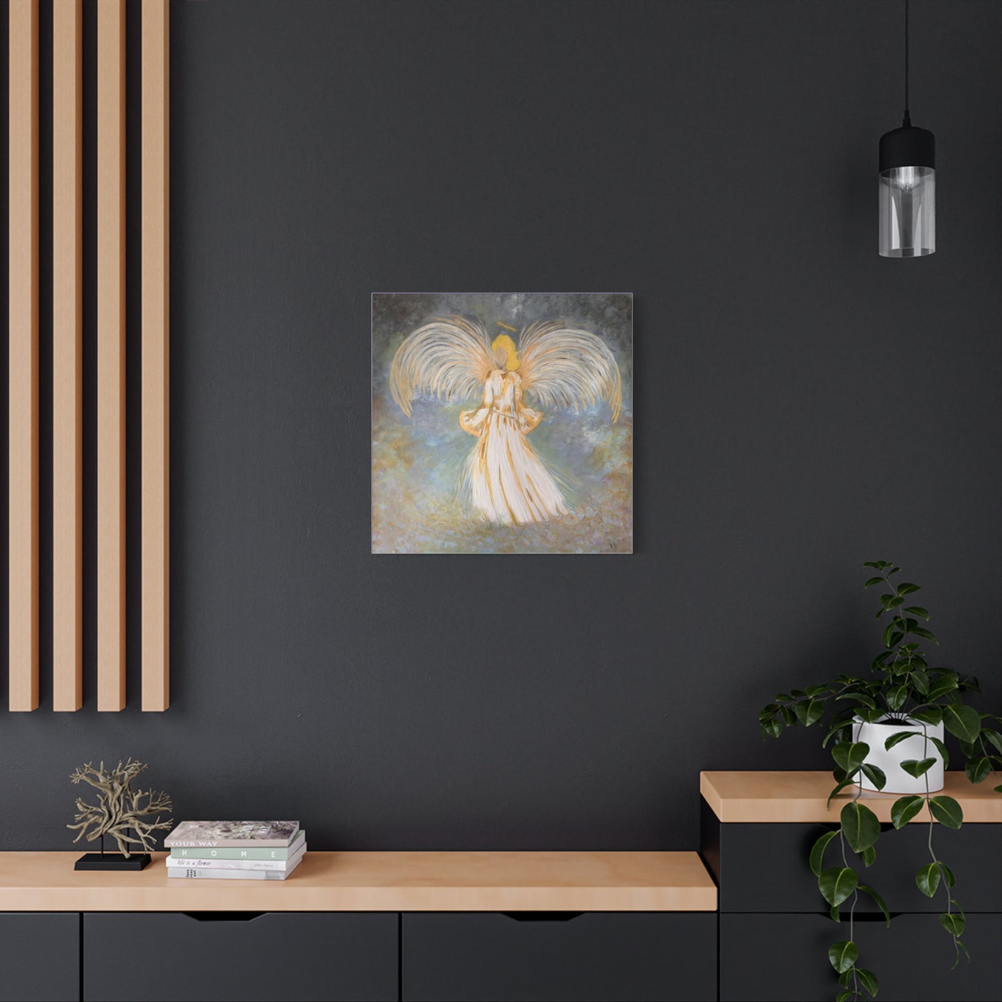 Angel of Remembrance  -  Memorial Angel Art Print