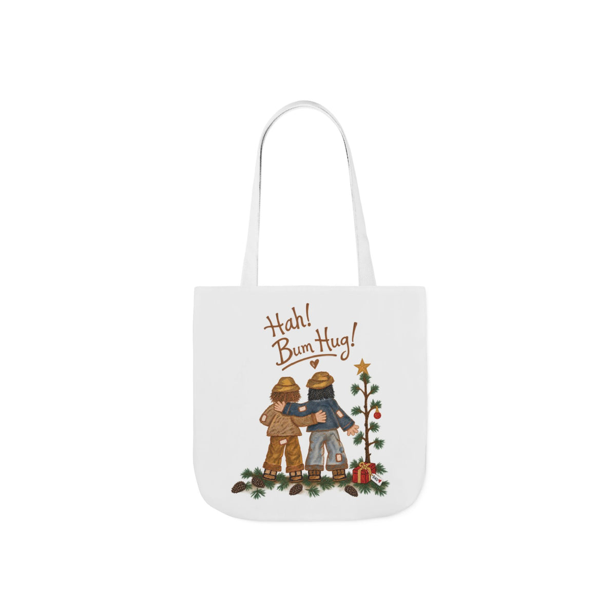 Hah! Bum Hug! – Canvas Tote Bag