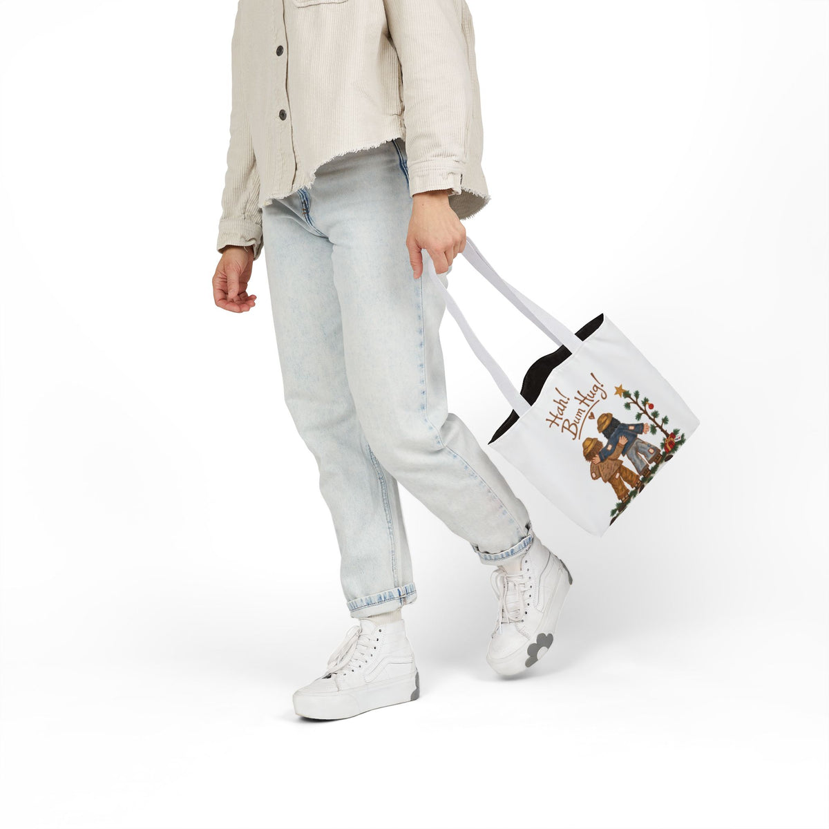 Hah! Bum Hug! – Canvas Tote Bag