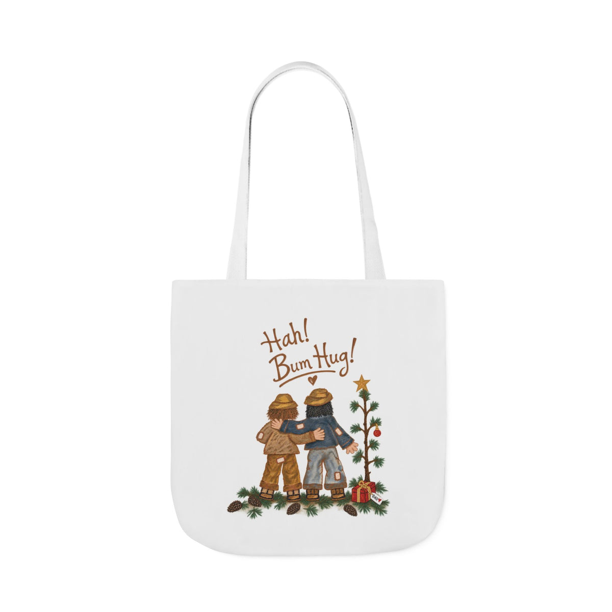 Hah! Bum Hug! – Canvas Tote Bag