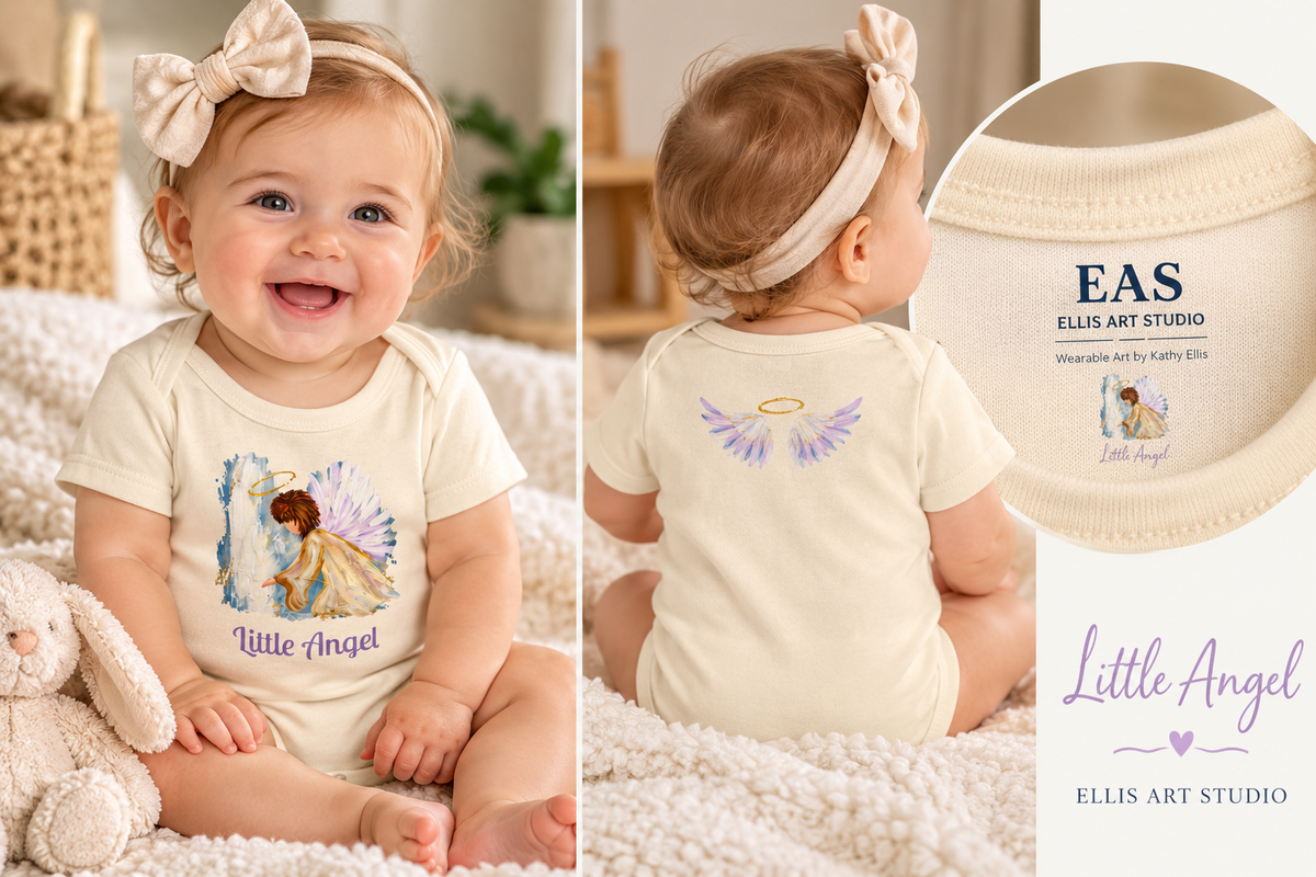 Little Angel – Infant Baby Rib Bodysuit