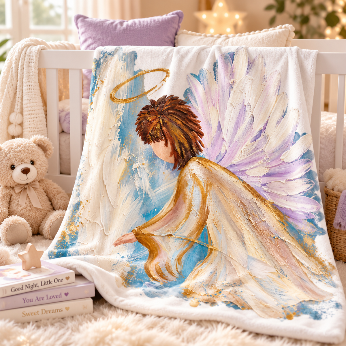 Little Angel – Soft Fleece Baby Blanket