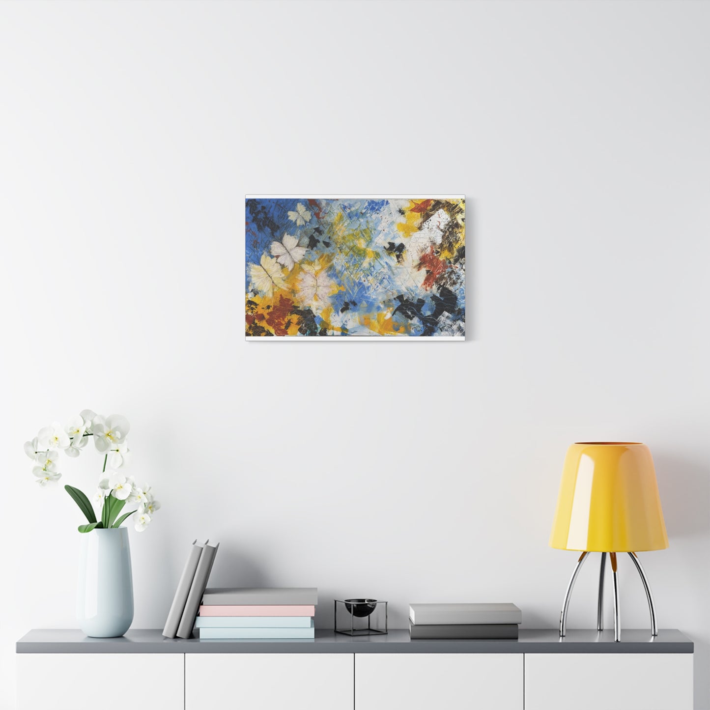 Flight Through Chaos - Abstract Canvas Wall Art (Gallery Style)