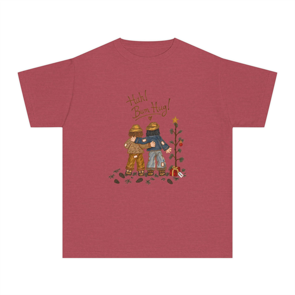 Hah! Bum Hug! – Youth Midweight T-Shirt