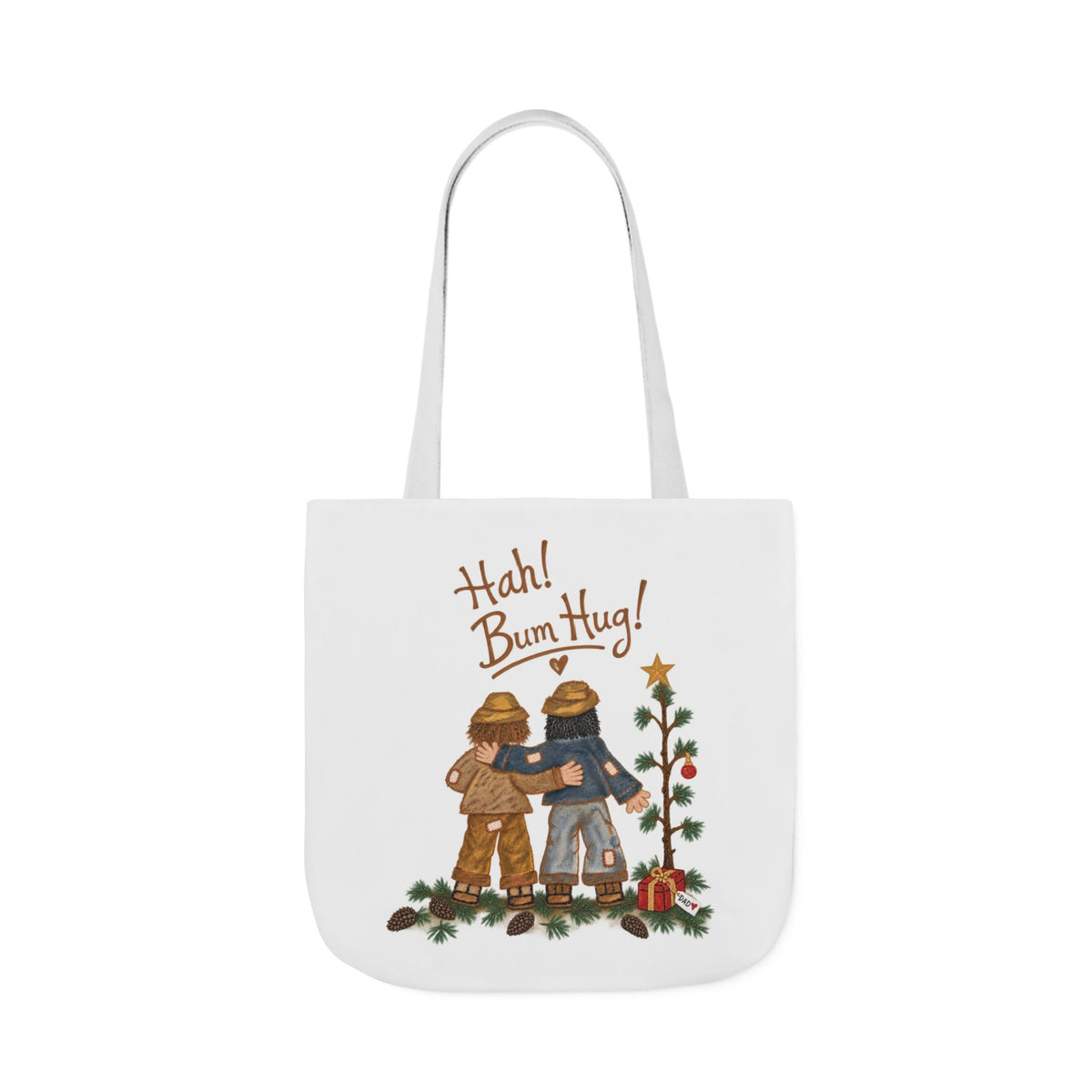 Hah! Bum Hug! – Canvas Tote Bag
