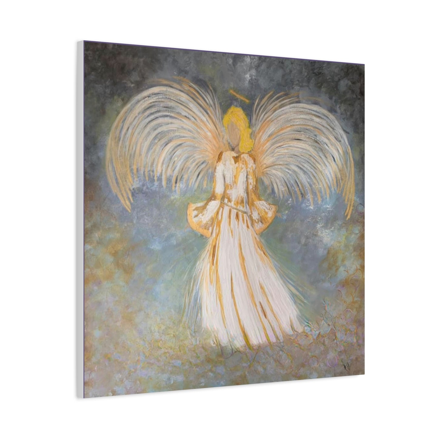 Angel of Remembrance  -  Memorial Angel Art Print