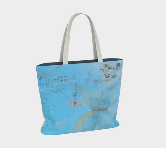Out of the Ruins – Lined Market Canvas Tote Bag