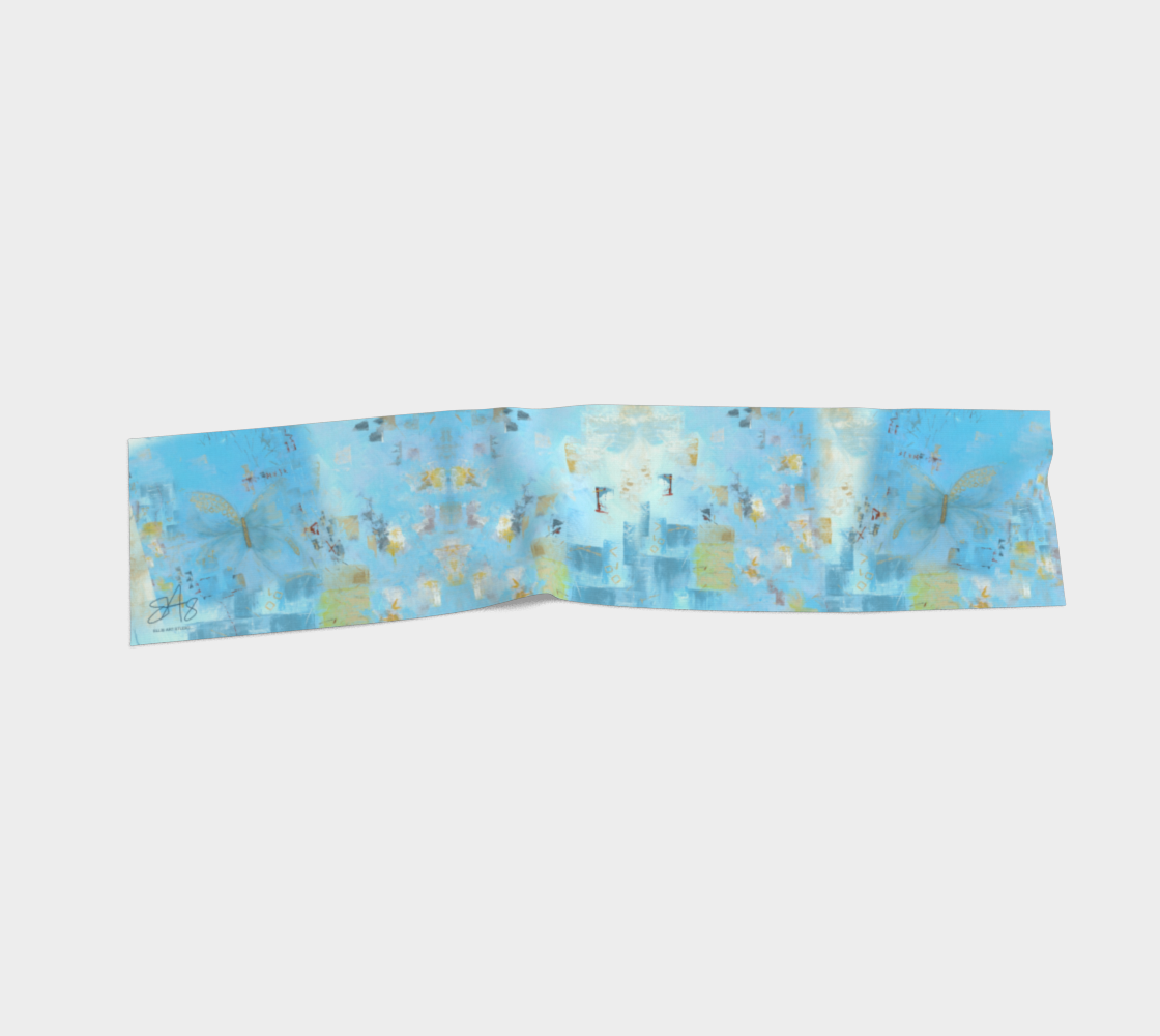Out of the Ruins — Silk Charmeuse Scarf