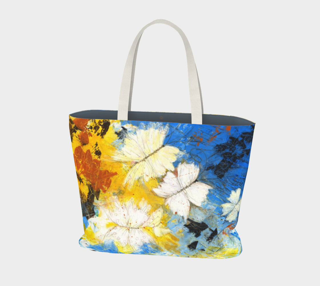 Flight Through Chaos – Lined Market Tote Bag